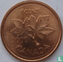 Canada 1 cent 2000 (copper-plated zinc - without W) - Image 1