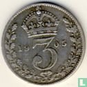 Royaume Uni 3 pence 1905 - Image 1