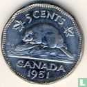 Canada 5 cents 1951 - Image 1