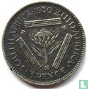 Afrique du Sud 3 pence 1930 - Image 1