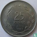 Turkey 25 kurus 1967 - Image 1