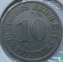 Empire allemand 10 pfennig 1911 (A) - Image 1