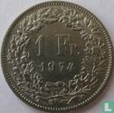 Zwitserland 1 franc 1974 - Afbeelding 1