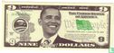 USA 9 U.S. dollars Obama 2009 - Image 1