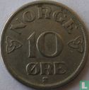 Norwegen 10 Øre 1956 - Bild 2