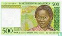 Madagaskar 500 Francs (P75a) - Afbeelding 1
