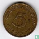 Allemagne 5 pfennig 1972 (J) - Image 2