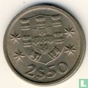 Portugal 2½ escudos 1970 - Afbeelding 2