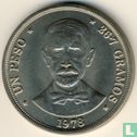 Dominicaanse Republiek 1 peso 1978 - Afbeelding 1