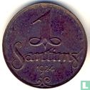 Lettonie 1 santims 1924 - Image 1