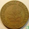 Duitsland 5 pfennig 1950 (F) - Afbeelding 1
