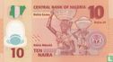 Nigeria 10 Naira 2009 (P39a2) - Afbeelding 2