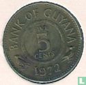 Guyana 5 cents 1972 - Image 1