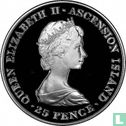 Ascension 25 Pence 1981 (PP) "Royal Wedding of Prince Charles and Lady Diana" - Bild 2