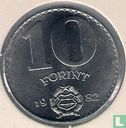 Hongrie 10 forint 1982 - Image 1
