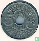 Frankrijk 5 centimes 1931 - Afbeelding 1
