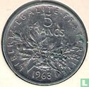 Frankreich 5 Franc 1963 - Bild 1
