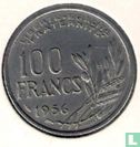 Frankrijk 100 francs 1956 (met B) - Afbeelding 1