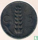 Italien 5 centesimi 1925 - Bild 1