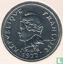 New Caledonia 10 francs 1977 - Image 1