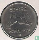 Noorwegen 50 øre 1965 - Afbeelding 1