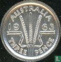 Australia 3 pence 1963 - Image 1