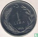 Turkije 1 lira 1973 - Afbeelding 1