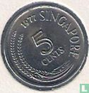 Singapur 5 Cent 1977 - Bild 1