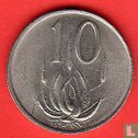 Zuid-Afrika 10 cents 1978 - Afbeelding 2