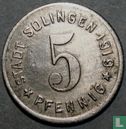 Solingen 5 pfennig 1919 (ijzer) - Afbeelding 1