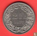 Zwitserland 2 francs 1977 - Afbeelding 1