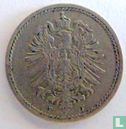 Empire allemand 5 pfennig 1876 (F) - Image 2