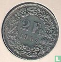 Switzerland 2 francs 1963 - Image 1
