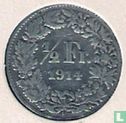 Zwitserland ½ franc 1914 - Afbeelding 1