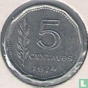 Argentinië 5 centavos 1974 - Afbeelding 1