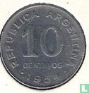 Argentine 10 centavos 1954 - Image 1