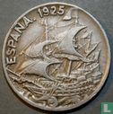 Spanje 25 centimos 1925 - Afbeelding 1