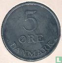 Denmark 5 øre 1963 (zinc) - Image 2