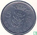 Belgium 5 francs 1958 (NLD) - Image 2
