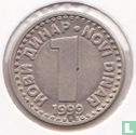 Yougoslavie 1 novi dinar 1999 - Image 1