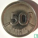 Belgium 50 francs 1988 (NLD) - Image 1