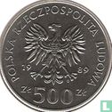Polen 500 Zlotych 1989 "Wladyslaw II Jagiello" - Bild 1