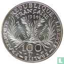 France 100 francs 1984 "50th Anniversary of the Death of Marie Curie" - Image 1