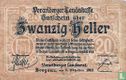 Vorarlberg 20 Heller 1919 - Afbeelding 1