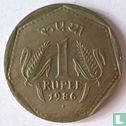 India 1 rupee 1986 (Bombay) - Afbeelding 1