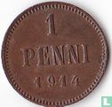 Finlande 1 penni 1914 - Image 1