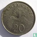 Singapour 20 cents 1991 - Image 2
