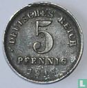 German Empire 5 pfennig 1916 (D) - Image 1