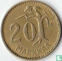 Finlande 20 markkaa 1961 - Image 2