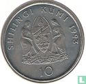 Tanzania 10 shilingi 1993 - Afbeelding 1